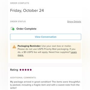 ❤️POSHMARK THANK YOU❤️